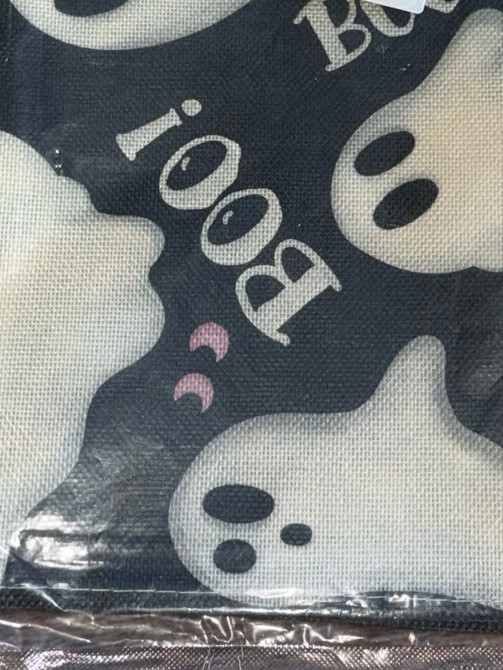 Halloween BOO Ghost Placemats Set Of 4